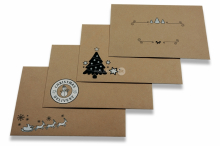 Sobres de Navidad reciclados | PIT Packaging.es | Paisdelossobres