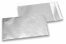 Sobres metalizados mate de colores - Plata 114 x 162 mm | PIT Packaging.es | Paisdelossobres