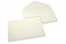 Sobres para tarjetas de felicitación de color crema - 156 x 220 mm | PIT Packaging.es | Paisdelossobres