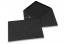 Sobres para tarjetas de felicitación de colores - Negro, 133 x 184 mm | PIT Packaging.es | Paisdelossobres