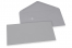 Sobres para tarjetas de felicitación de colores - Gris, 110 x 220 mm | PIT Packaging.es | Paisdelossobres
