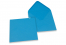 Sobres para tarjetas de felicitación de colores - Azul oceano, 155 x 155 mm | PIT Packaging.es | Paisdelossobres