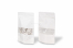 Bolsa kraft con cierre zip y ventana - blanco, 130 x 225 x 70 mm, 500 ml | PIT Packaging.es | Paisdelossobres