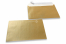 Sobres nacarados de color dorado - 162 x 229 mm | PIT Packaging.es | Paisdelossobres