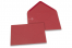Sobres para tarjetas de felicitación de colores - Rojo vino, 114 x 162 mm | PIT Packaging.es | Paisdelossobres
