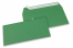 Sobres de papel de color - Verde oscuro, 110 x 220 mm | PIT Packaging.es | Paisdelossobres