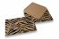 Sobres animal print - kraft marrón, negro, estampado de tigre | PIT Packaging.es | Paisdelossobres