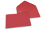 Sobres para tarjetas de felicitación de colores - Rojo, 162 x 229 mm | PIT Packaging.es | Paisdelossobres