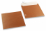 Sobres nacarados de color cobre - 170 x 170 mm | PIT Packaging.es | Paisdelossobres
