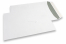 Sobres de papel blancos, 240 x 340 mm (EC4), 120 gramos, cierre autoadhesivo, peso aprox. cada uno 21 g | PIT Packaging.es | Paisdelossobres