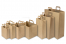 Bolsas de papel con asas planas - marrón | PIT Packaging.es | Paisdelossobres