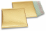 Sobres acolchados ECO metalizados - dorado 165 x 165 mm | PIT Packaging.es | Paisdelossobres