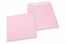 Sobres de papel de color - Rosa claro, 160 x 160 mm | PIT Packaging.es | Paisdelossobres