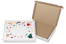 Cajas para envíos postales de Navidad - Decoración navideña - 310 x 220 x 26 mm | PIT Packaging.es | Paisdelossobres