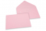 Sobres para tarjetas de felicitación de colores - Rosa claro, 162 x 229 mm | PIT Packaging.es | Paisdelossobres