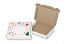 Cajas para envíos postales de Navidad - Decoración navideña - 160 x 120 x 25 mm | PIT Packaging.es | Paisdelossobres