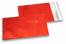 Sobres metalizados mate de colores - Rojo 114 x 162 mm | PIT Packaging.es | Paisdelossobres