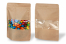 Bolsa kraft con cierre zip y ventana - marron, 200 x 300 x 100 mm, 1800 ml | PIT Packaging.es | Paisdelossobres