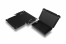 Cajas plegables negras para envío - con interior negro, 230 x 160 x 26 mm | PIT Packaging.es | Paisdelossobres
