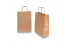 Bolsas de papel con asas redondas - bronce, 220 x 100 x 310 mm, 90 gramos | PIT Packaging.es | Paisdelossobres