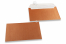 Sobres nacarados de color cobre - 114 x 162 mm | PIT Packaging.es | Paisdelossobres