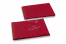 Sobres con cuerda y arandela - 114 x 162 x 25 mm, rojo | PIT Packaging.es | Paisdelossobres