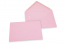 Sobres para tarjetas de felicitación de colores - Rosa claro, 114 x 162 mm | PIT Packaging.es | Paisdelossobres