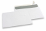 Sobres de papel blancos, 156 x 220 mm (EA5), 90 gramos, cierre autoadhesivo, peso aprox. cada uno 7 g  | PIT Packaging.es | Paisdelossobres