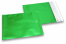 Sobres metalizados mate de colores - Verde 165 x 165 mm | PIT Packaging.es | Paisdelossobres