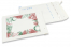 Sobres acolchados de Navidad blancos - Vintage | PIT Packaging.es | Paisdelossobres