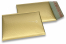 Sobres acolchados ECO metalizados mate - dorado 180 x 250 mm | PIT Packaging.es | Paisdelossobres