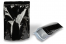 Bolsas de pie negras brillante - 200 x 300 x 100 mm, 1800 ml | PIT Packaging.es | Paisdelossobres