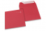 Sobres de papel de color - Rojo, 160 x 160 mm | PIT Packaging.es | Paisdelossobres
