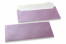 Sobres nacarados de color lila - 110 x 220 mm | PIT Packaging.es | Paisdelossobres