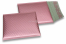 Sobres acolchados ECO metalizados mate - rosa dorado 165 x 165 mm | PIT Packaging.es | Paisdelossobres