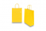 Bolsas de papel con asas redondas - amarillo, 220 x 100 x 310 mm, 90 gramos | PIT Packaging.es | Paisdelossobres