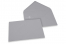 Sobres para tarjetas de felicitación de colores - Gris, 162 x 229 mm | PIT Packaging.es | Paisdelossobres