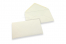 Sobres para tarjetas de felicitación de color crema - 120 x 185 mm | PIT Packaging.es | Paisdelossobres