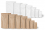 Bolsas de pie kraft - marron y blanco | PIT Packaging.es | Paisdelossobres