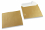 Sobres nacarados de color dorado - 155 x 155 mm | PIT Packaging.es | Paisdelossobres