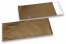 Sobres metalizados mate de colores - Dorado 110 x 220 mm  | PIT Packaging.es | Paisdelossobres