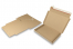 Cajas de envío plegables con cierre adhesivo - 310 x 220 x 25 mm (A4), marrón | PIT Packaging.es | Paisdelossobres