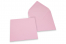 Sobres para tarjetas de felicitación de colores - Rosa claro, 155 x 155 mm | PIT Packaging.es | Paisdelossobres