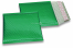 Sobres acolchados ECO metalizados - verde 165 x 165 mm | PIT Packaging.es | Paisdelossobres