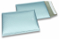 Sobres acolchados ECO metalizados mate - azul hielo 180 x 250 mm | PIT Packaging.es | Paisdelossobres