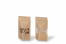 Bolsa kraft con cierre zip y ventana - marron, 110 x 185 x 70 mm, 250 ml | PIT Packaging.es | Paisdelossobres