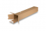 Tubos de envío cuadrados con cierre autoadhesivo - 610 x 105 x 105 mm | PIT Packaging.es | Paisdelossobres