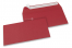 Sobres de papel de color - Rojo oscuro, 110 x 220 mm | PIT Packaging.es | Paisdelossobres