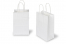 Bolsas de papel con asas redondas - blanco, 140 x 80 x 210 mm, 90 gramos | PIT Packaging.es | Paisdelossobres
