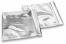 Sobres metalizados de colores - Plata 220 x 220 mm | PIT Packaging.es | Paisdelossobres